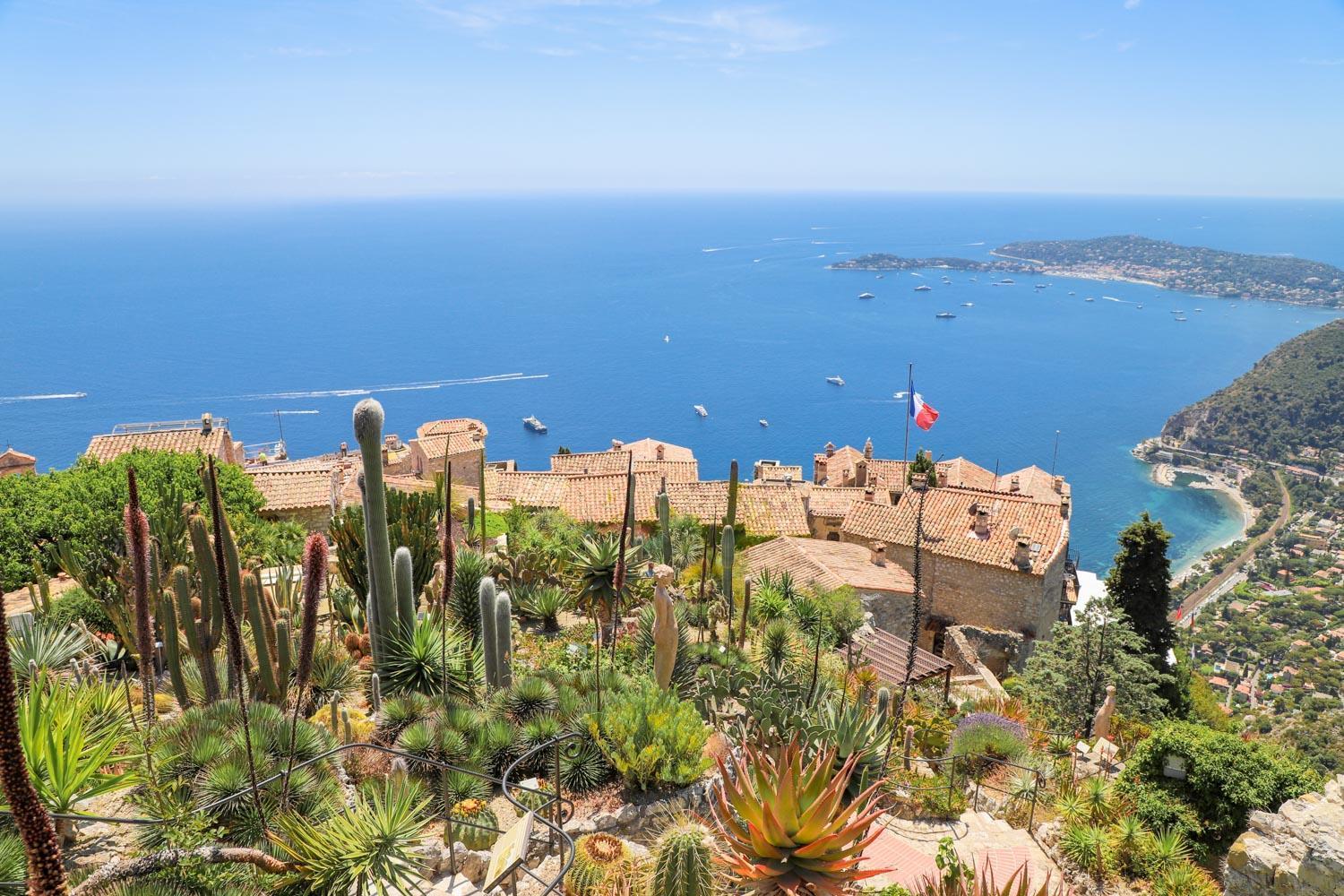 Eze - Appartement Dans Bas De Villa Avec Piscine Pres De Monaco ภายนอก รูปภาพ
